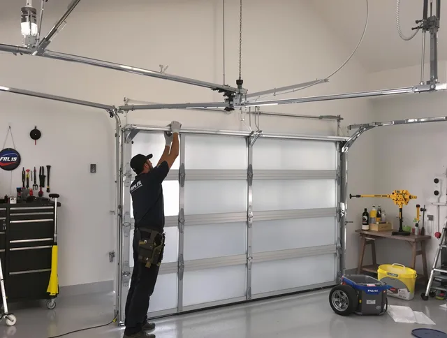Richmond Hill Garage Door Repair certified team performing precision garage door installation in Richmond Hill