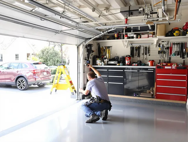 Local garage door repair service by Richmond Hill Garage Door Repair in Richmond Hill