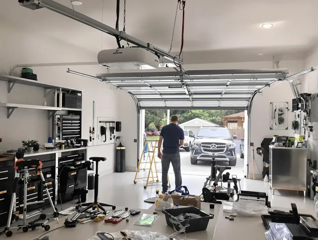 Garage door opener installation by Richmond Hill Garage Door Repair in Richmond Hill