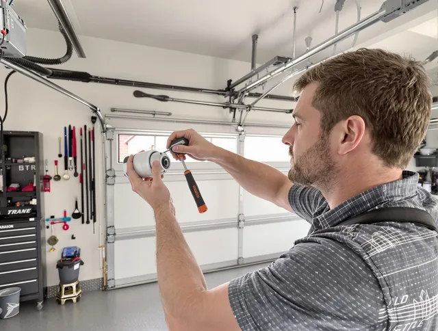 Garage door opener repair service by Richmond Hill Garage Door Repair in Richmond Hill